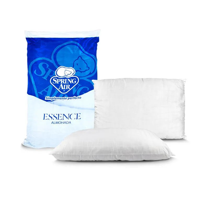 Colchón Cota + 2 Pack Almohadas Peach Feel + Sabanas + Protector Impermeable + Oso Almohada