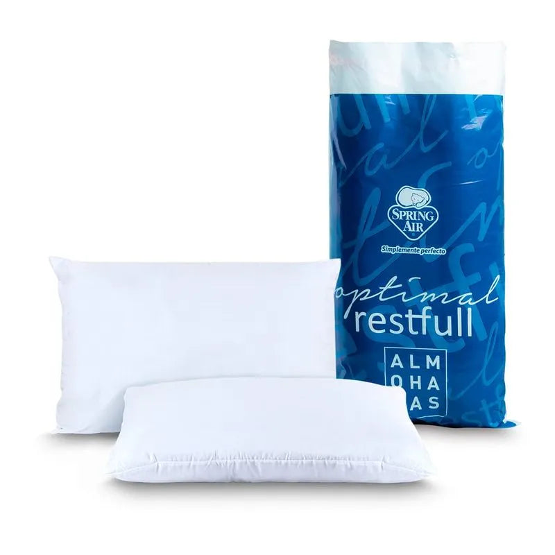 Colchón Cota + 2 Pack Optimal Restful Peach Feel + Osito almohada