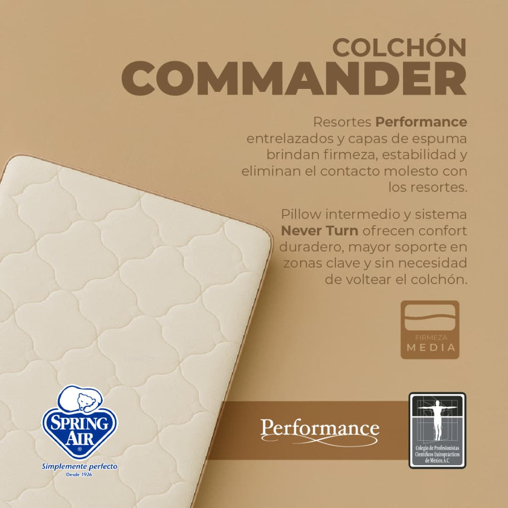 Colchón Commander + Box