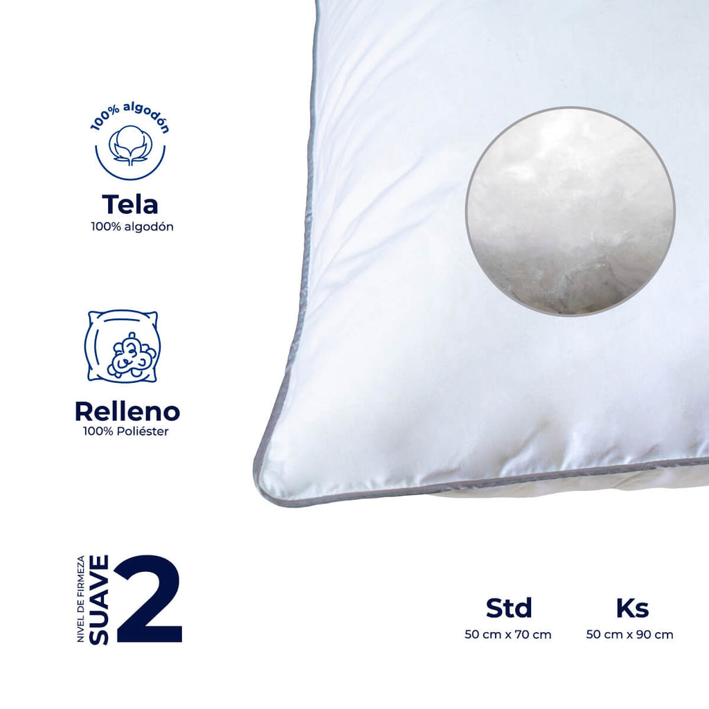 Almohada Memory Fiber