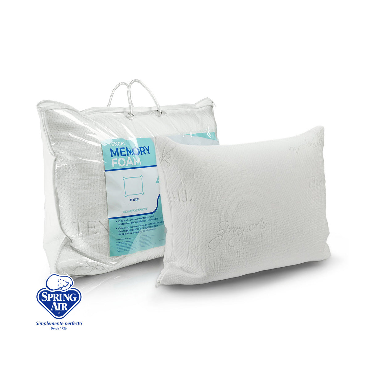 Almohada Tencel Memory Triturado