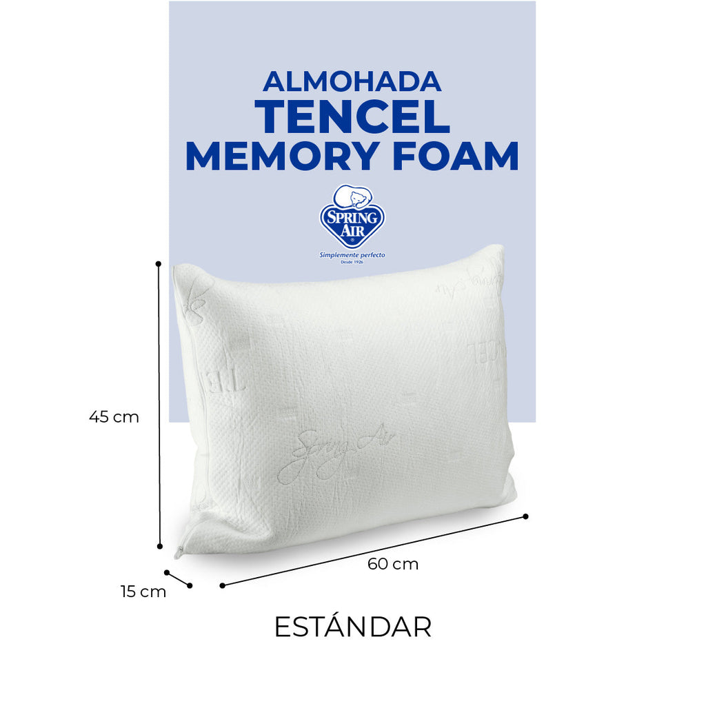 Almohada Tencel Memory Triturado
