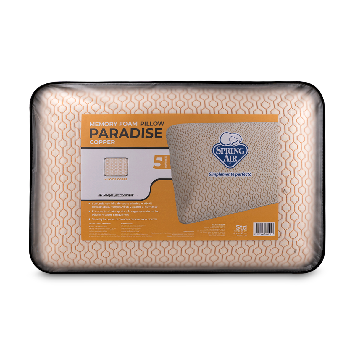 Almohada Paradise Cooper